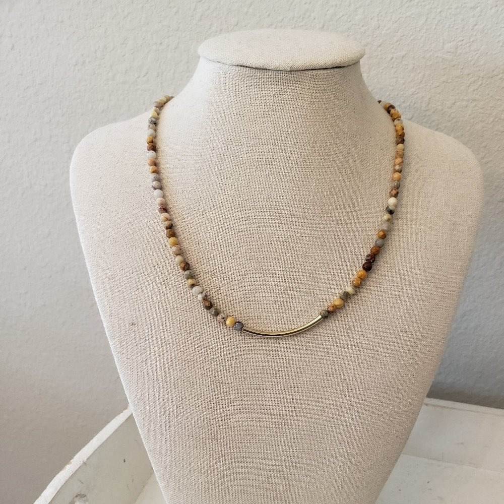 Agate Stone Choker Necklace